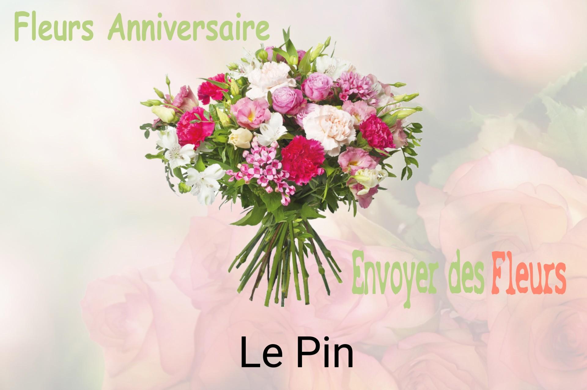 Bouquet de fleurs d’anniversaire livré à Le Pin